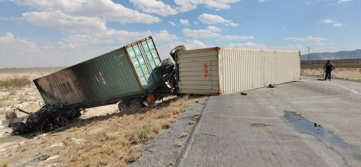 1 muerto y 2 lesionados dejó fuerte accidente en la carretera Saltillo – Zacatecas