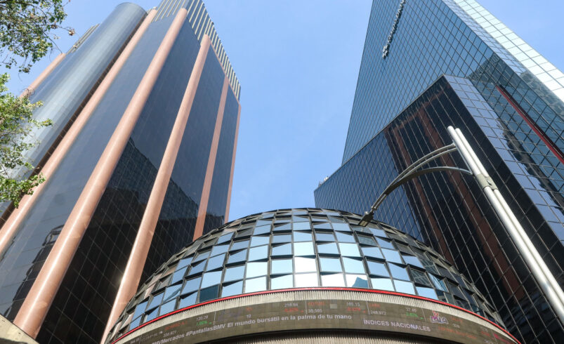 La Bolsa de México registra una ganancia semanal del 6.98 %