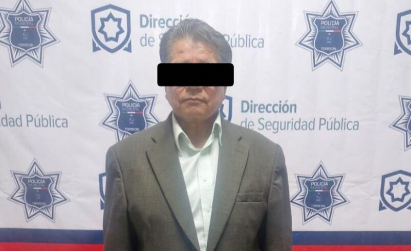 Psiquiatra de 72 años es detenido por presunto acoso sexual en Torreón