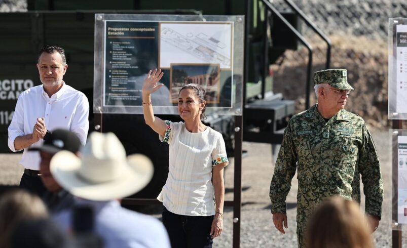 Claudia Sheinbaum inaugura construcción del Tren México – Querétaro