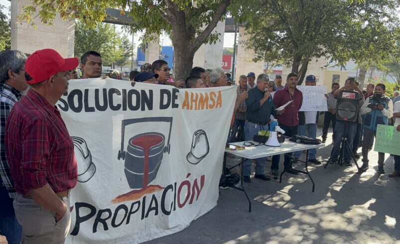Decae esperanza de más de 200 obreros de AHMSA que pertenecen al Grupo de Defensa Laboral