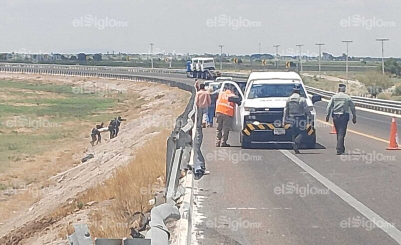 Menor de seis años pierde la vida en volcadura en Torreón