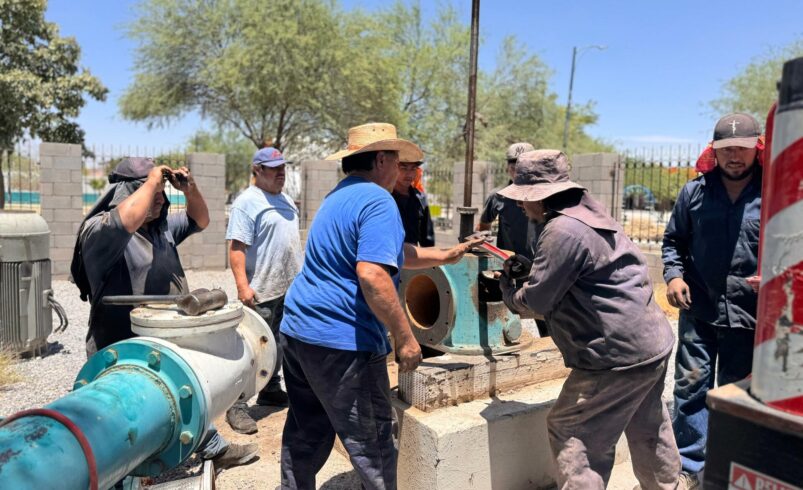 Por mantenimiento estará fuera de operación pozo 70, afectará segundo y tercer cuadro de la ciudad