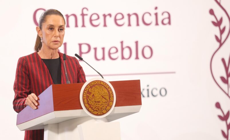 En vivo: Claudia Sheinbaum ofrece conferencia de prensa, sin medios presentes por bloque de la CNTE