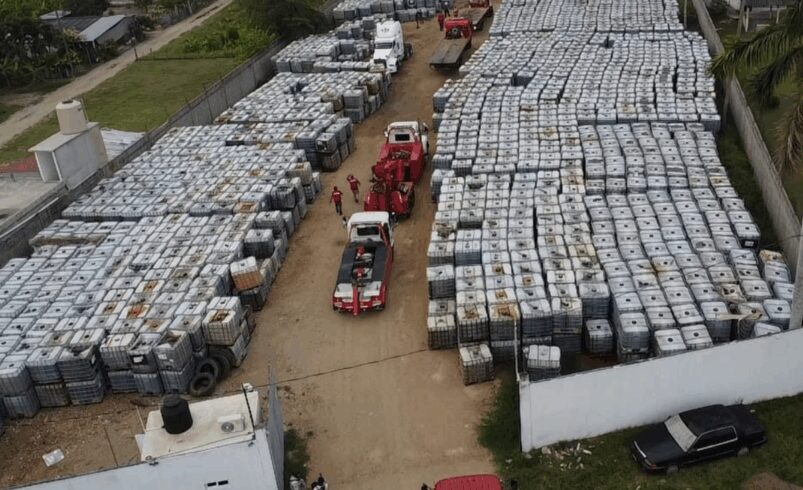 Aseguran más de tres millones de litros de huachicol en Tabasco