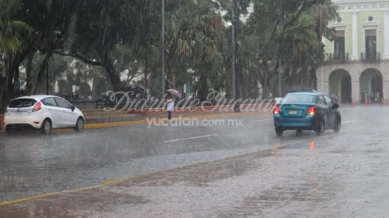 Vaguada que antecede al frente frío número 42 ocasionará lluvias en la Península de Yucatán