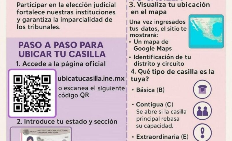 ¿Qué cargos se elegirán en Durango este 1 de junio? Así puedes ubicar tu casilla
