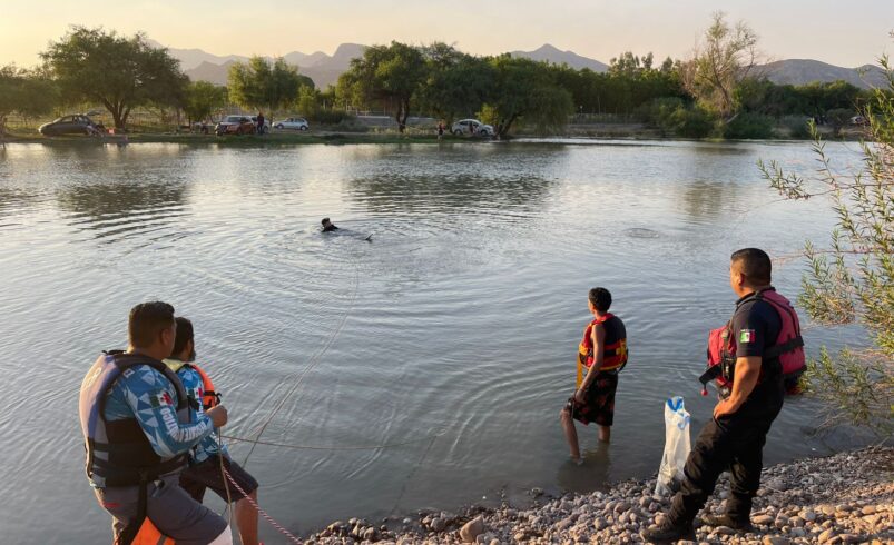 Joven desaparece en el río a la altura de la represa de Villa Juárez