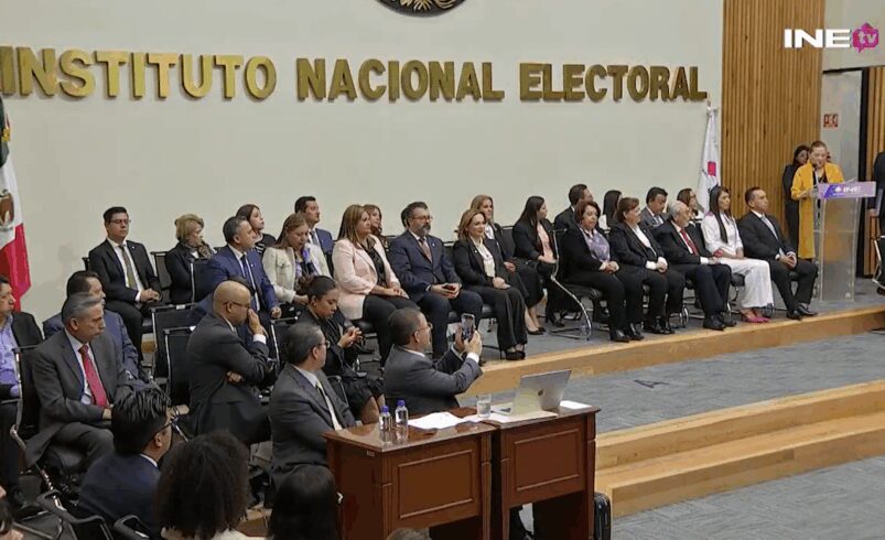 INE declara validez de elecciones del Tribunal Disciplina Judicial y Tribunal Electoral