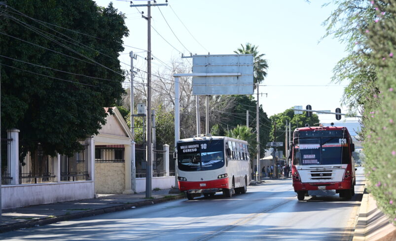 Prevén avances en modernización del transporte público de Torreón entre agosto y septiembre