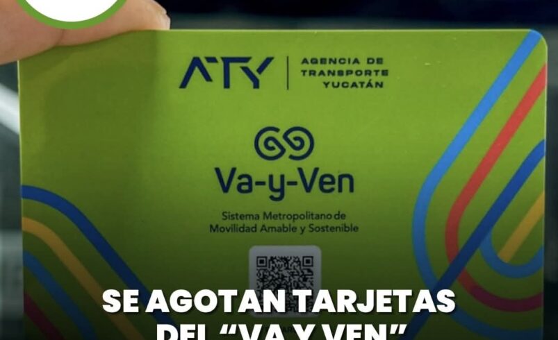 Se agotan tarjetas del “Va y Ven” y usuarios quedan varados