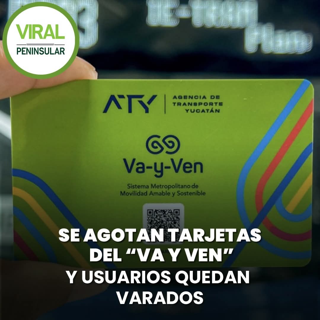 Se agotan tarjetas del “Va y Ven” y usuarios quedan varados