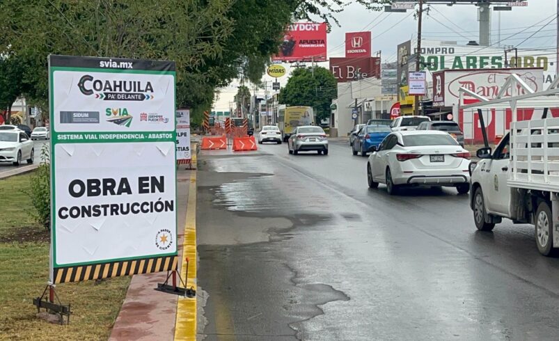 Arranca construcción del Sistema Vial Abastos-Independencia en Torreón