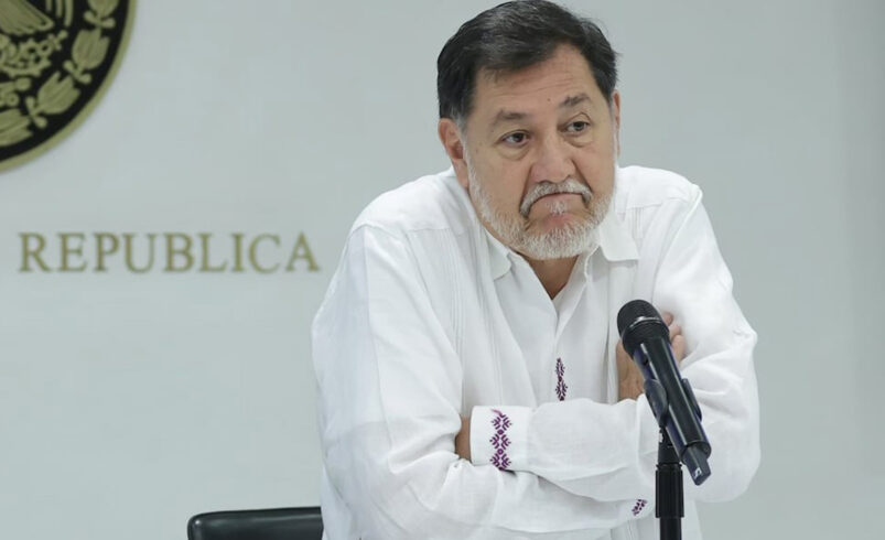 Fernández Noroña se lanza contra la oposición por ocultar sus bienes