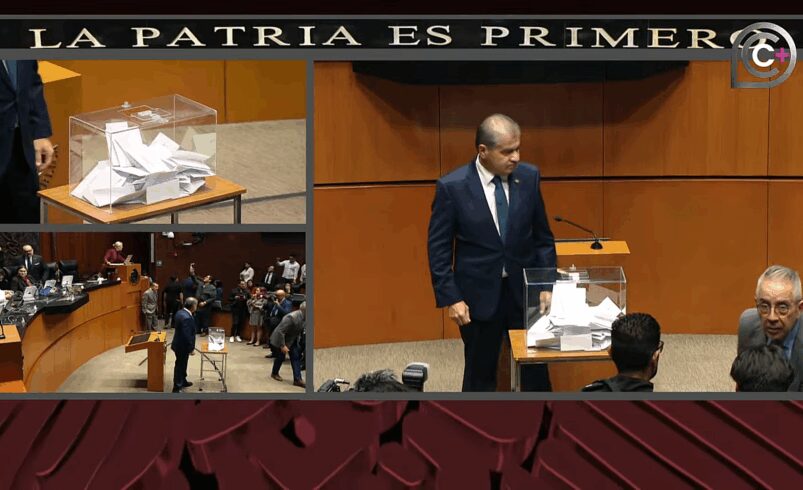 Eligen a morenista Laura Itzel Castillo como presidenta del Senado