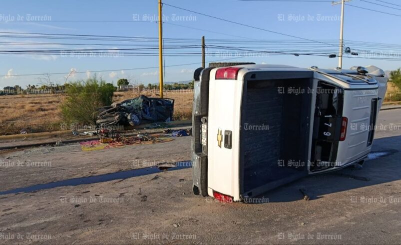 Muere joven embarazada y su bebé tras accidente en la carretera Matamoros–Torreón; ya son tres las víctimas