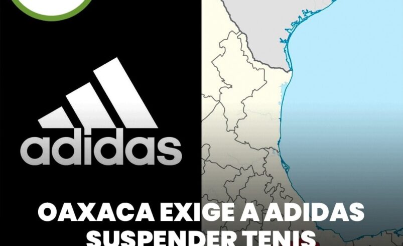 Oaxaca exige a Adidas suspender tenis por presunta apropiación cultural