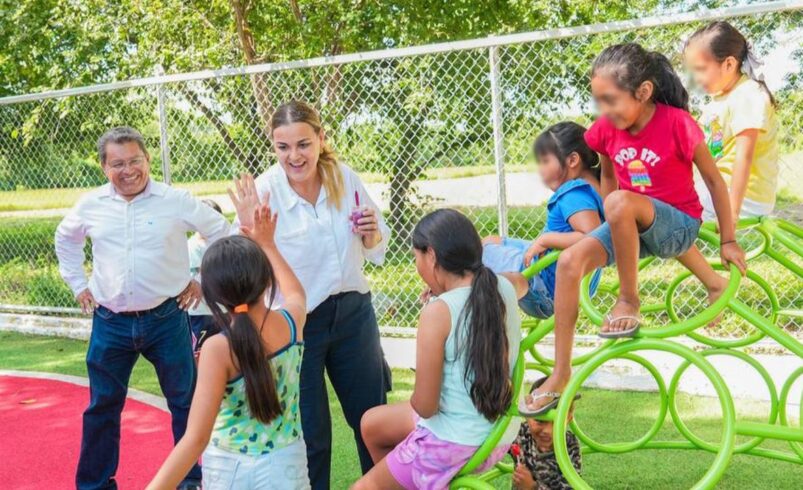 Mérida inaugura parque recreativo infantil