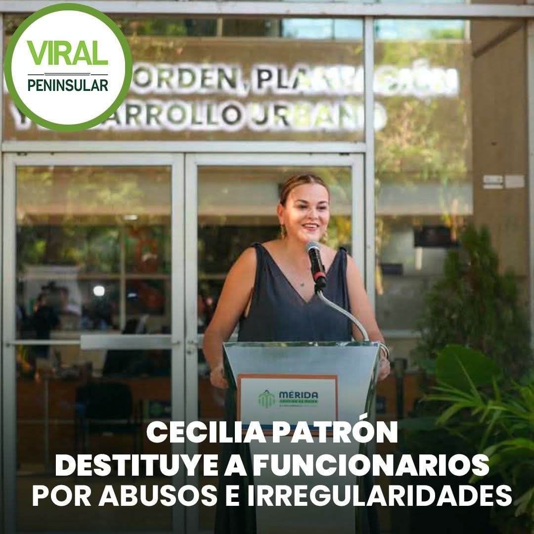 Cecilia Patrón destituye a funcionarios por abusos e irregularidades