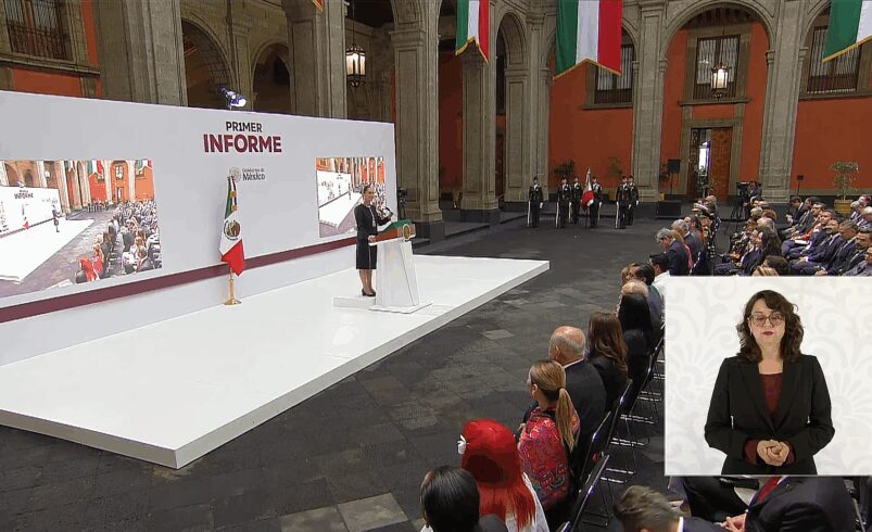 En vivo: Claudia Sheinbaum ofrece su Primer Informe de Gobierno