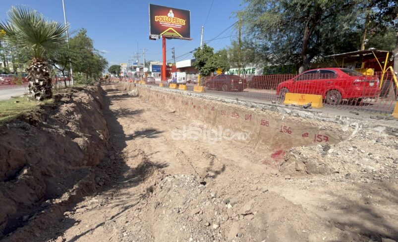 Avanza sin contratiempos la obra del Sistema Vial Independencia-Abastos en Torreón