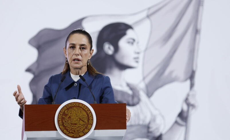 Sheinbaum reacciona a declaración de Manolo Jiménez sobre agresión contra Fernández Noroña
