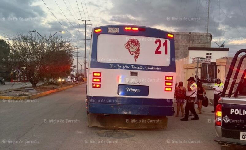 Muere mujer tras ser arrollada por autobús de pasajeros en Gómez Palacio, el responsable huyó del lugar