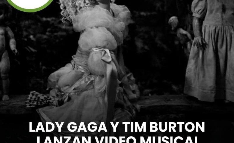 Lady Gaga y Tim Burton lanzan video musical grabado en Xochimilco