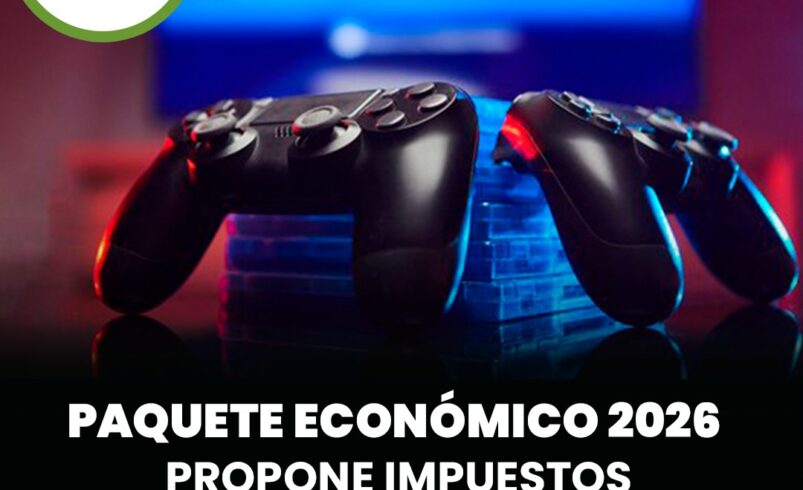 Paquete Económico 2026 propone impuestos a videojuegos, refrescos y tabaco