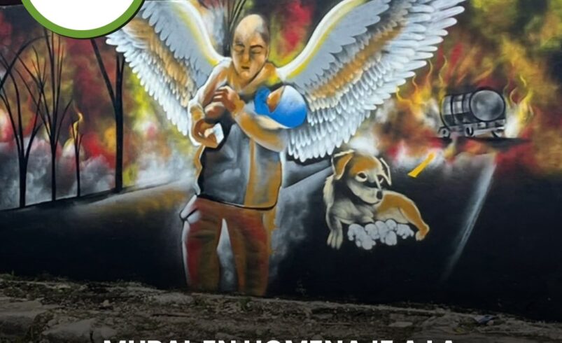 Viral | Mural en homenaje a la “Abuelita Heroína” de Iztapalapa