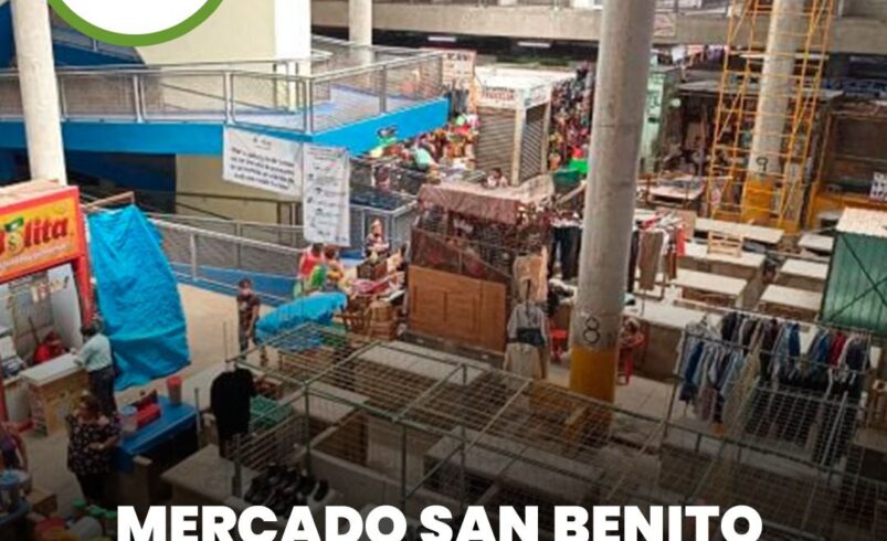 Mercado San Benito tendrá área de descanso para policías municipales