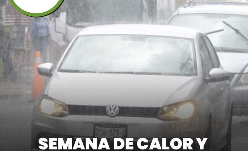 Semana de calor y lluvias intensas en Yucatán