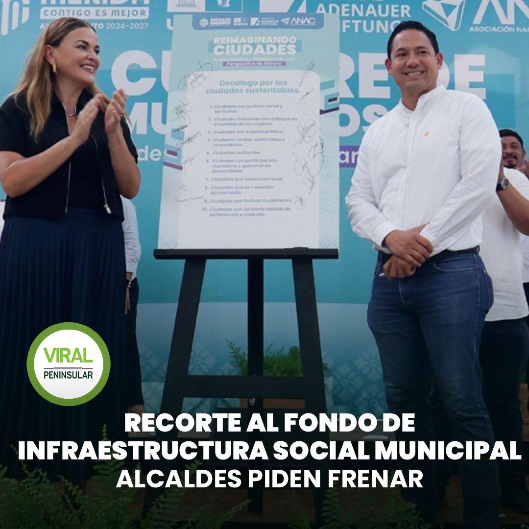 Alcaldes piden frenar recorte al Fondo de Infraestructura Social Municipal