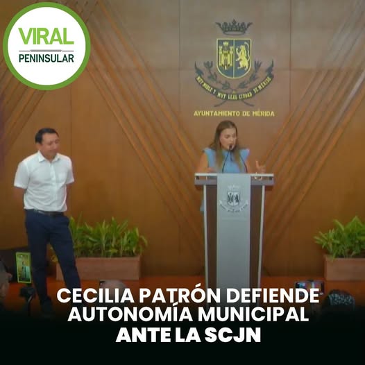 Cecilia Patrón defiende autonomía municipal ante la SCJN