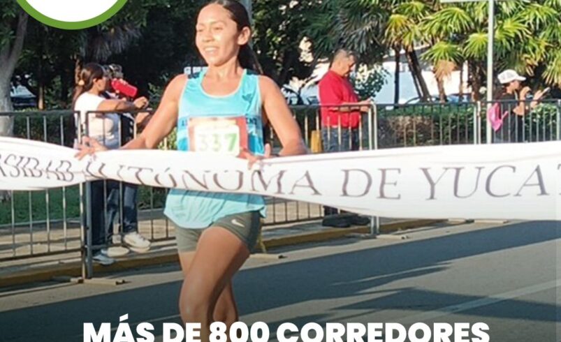 Más de 800 corredores participan en la Carrera del Instituto Confucio en Mérida