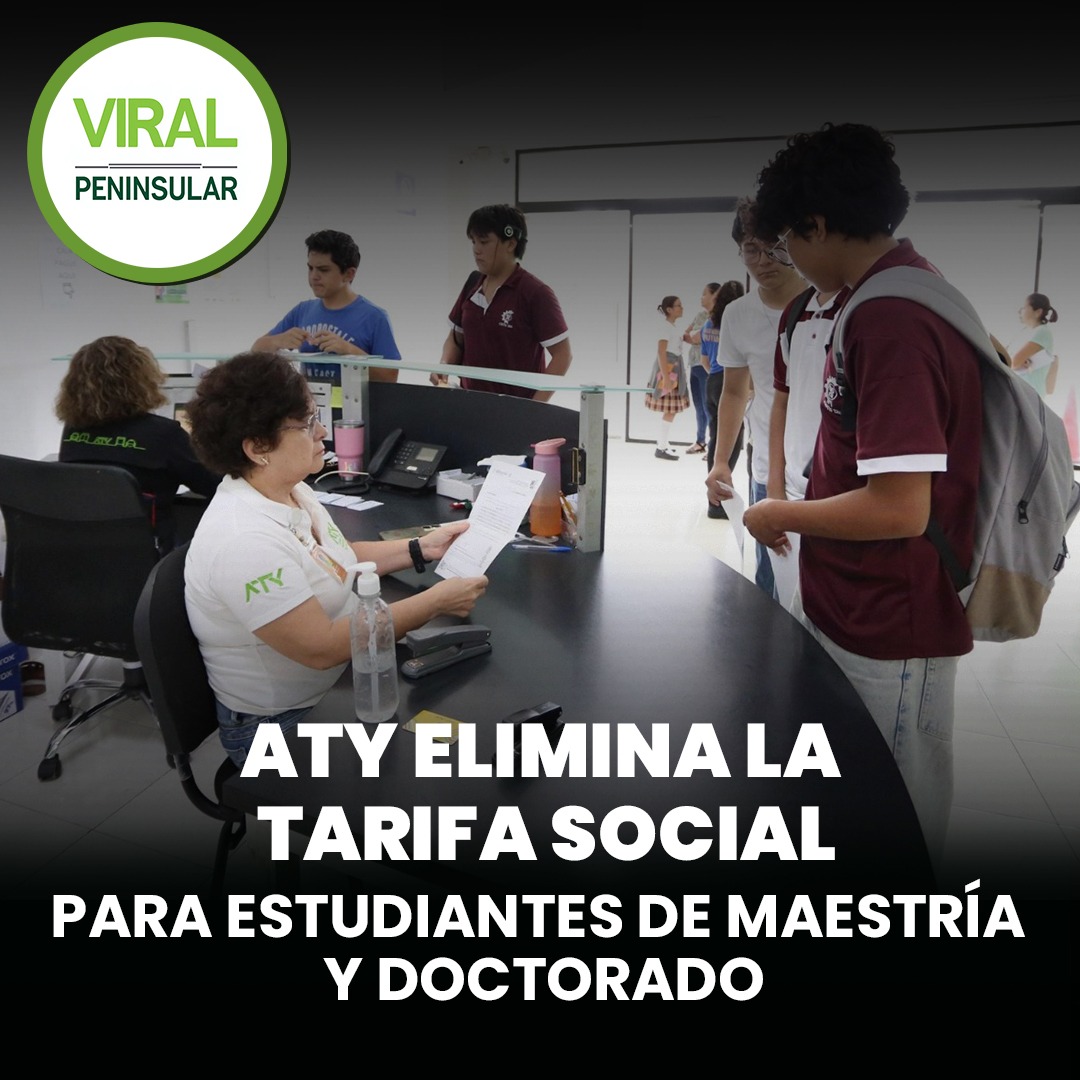 ATY elimina la tarifa social para estudiantes de maestría y doctorado