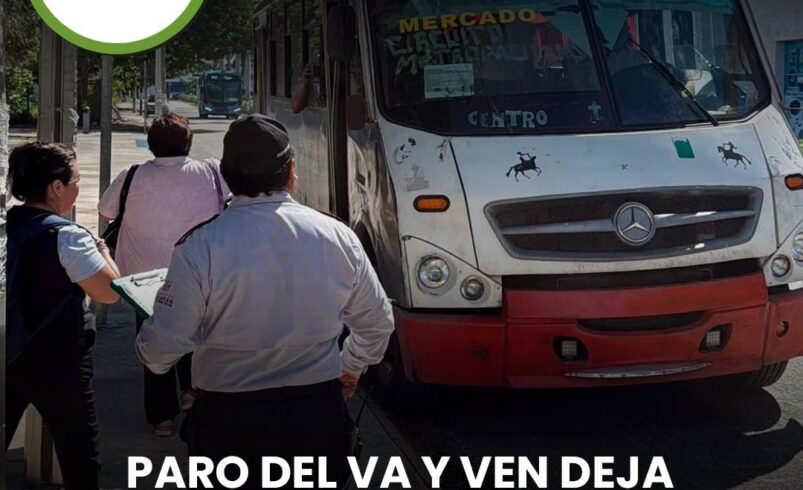 Paro del Va y Ven deja sin transporte a miles de yucatecos