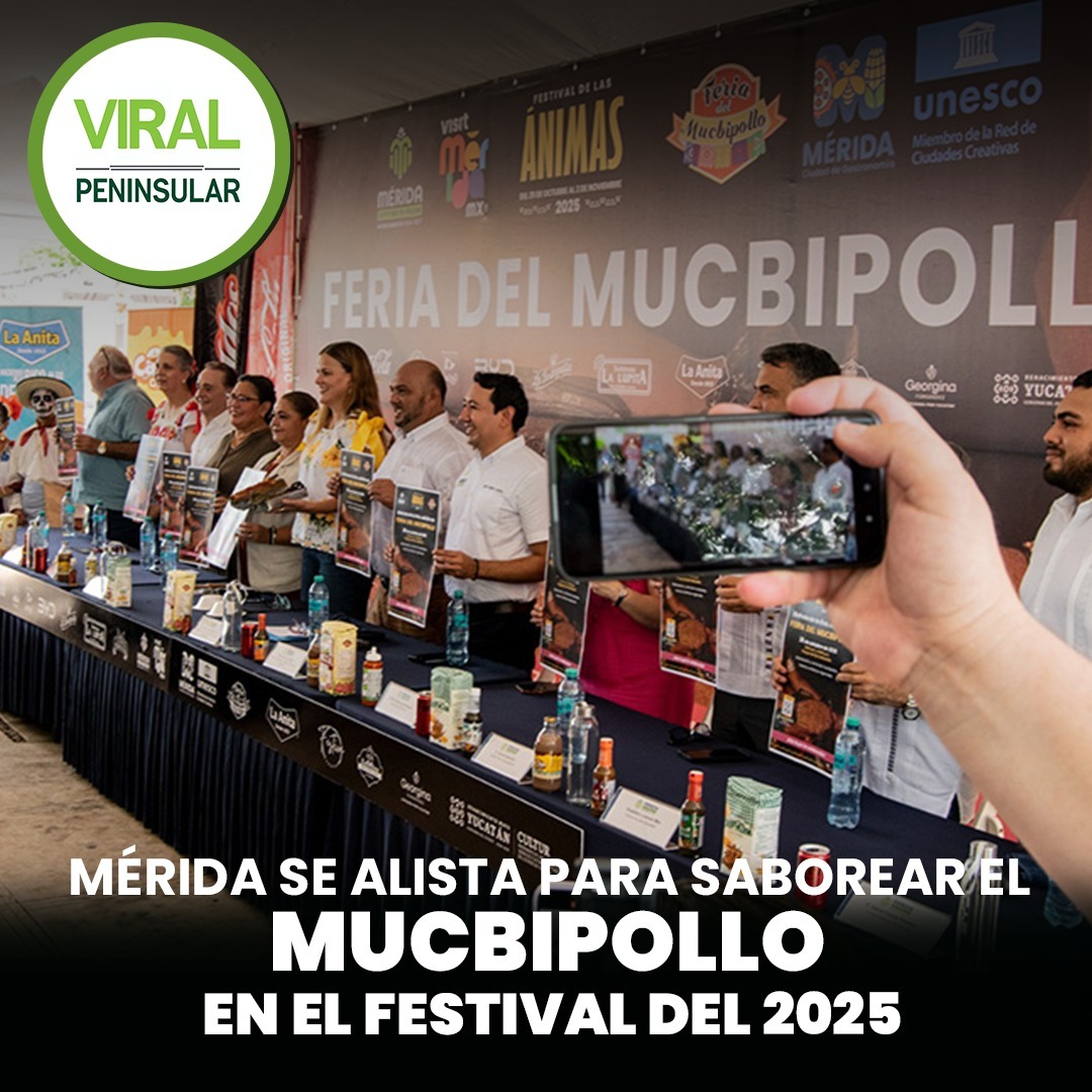 Mérida se alista para saborear el Mucbipollo en el Festival del 2025
