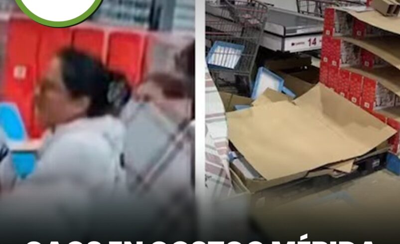 Caos en Costco Mérida por artículos navideños