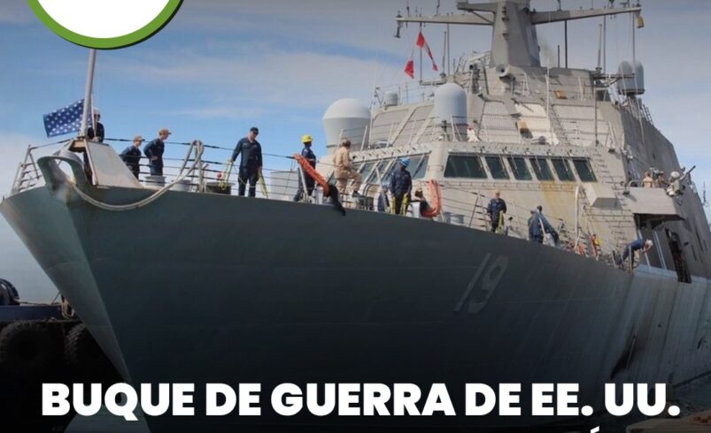Buque de guerra de EE. UU. llega a Progreso para misión de cooperación marítima