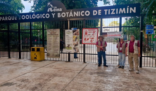 Clausuran el zoológico “La Reina” en Tizimín por maltrato y graves irregularidades
