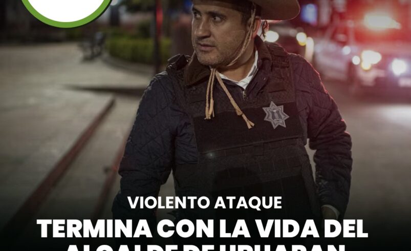 Violento ataque termina con la vida del alcalde de Uruapan durante evento público