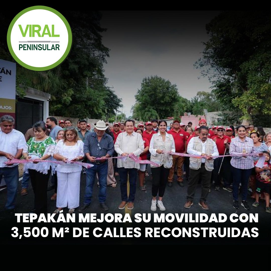 Tepakán mejora su movilidad con 3,500 m² de calles reconstruidas
