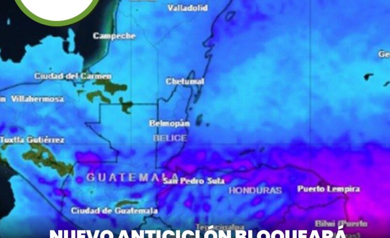 Nuevo anticiclón bloqueará la entrada de frentes fríos a Yucatán