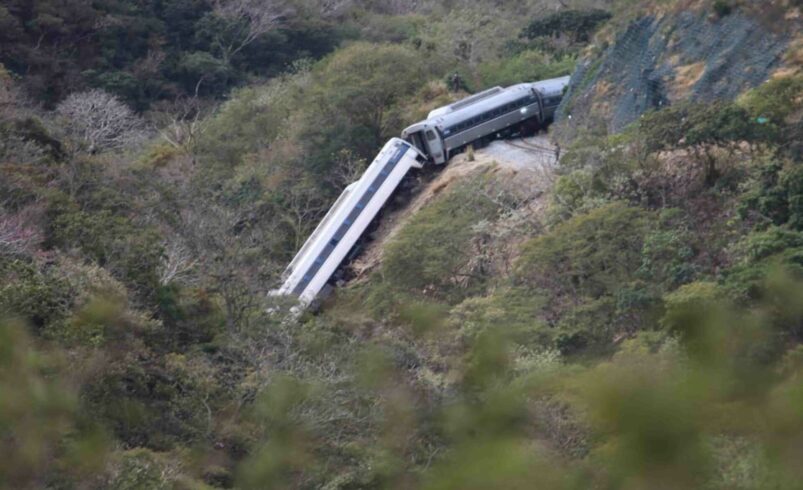 FGR atribuye a exceso de velocidad accidente del Tren Interoceánico