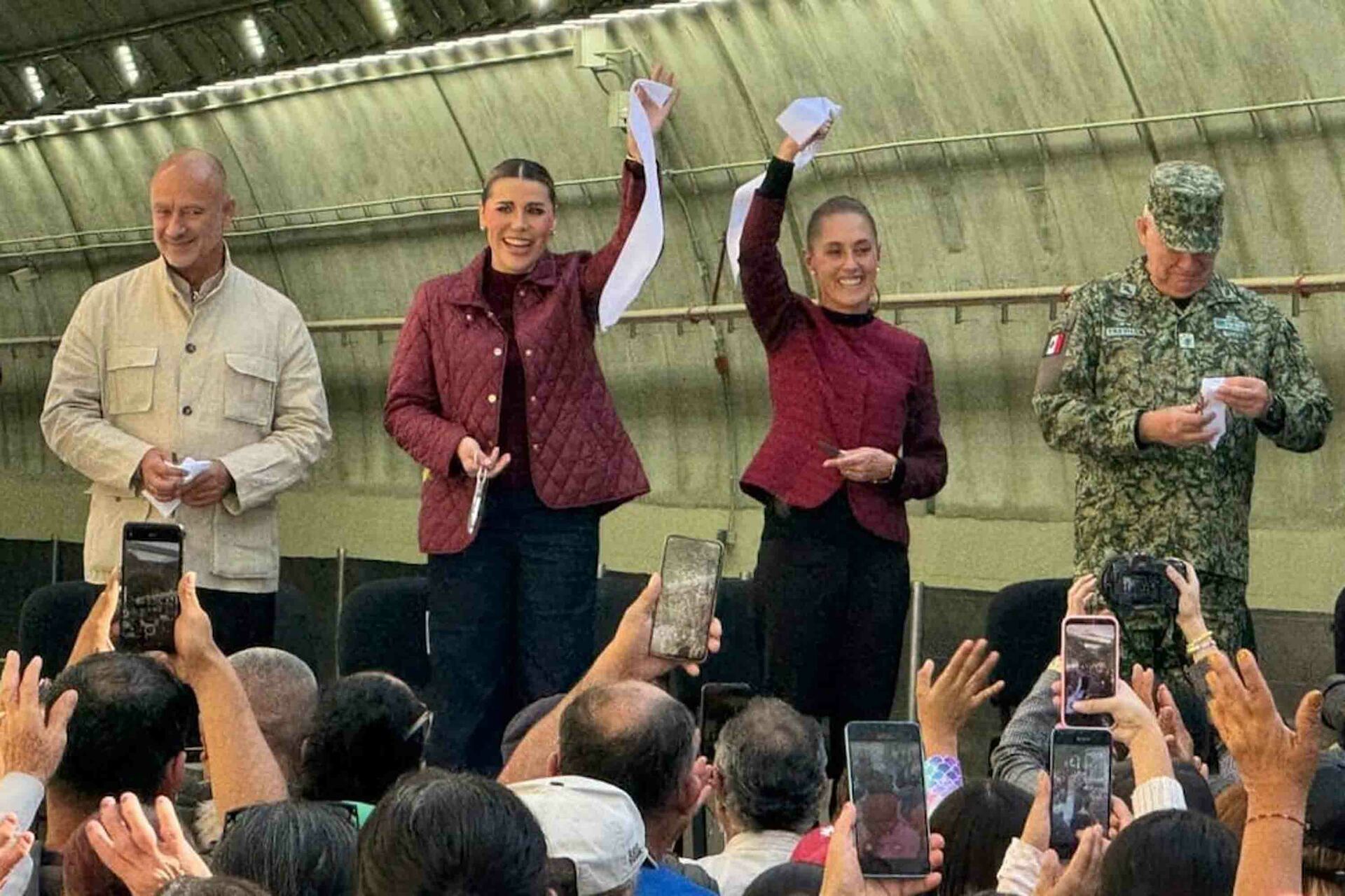 ‘Los puentes siempre son mejor que los muros’, dice Sheinbaum