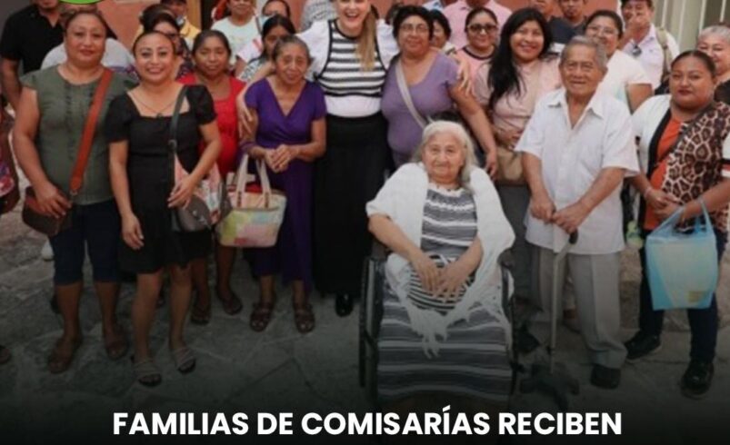 Familias de comisarías reciben certeza sobre su patrimonio