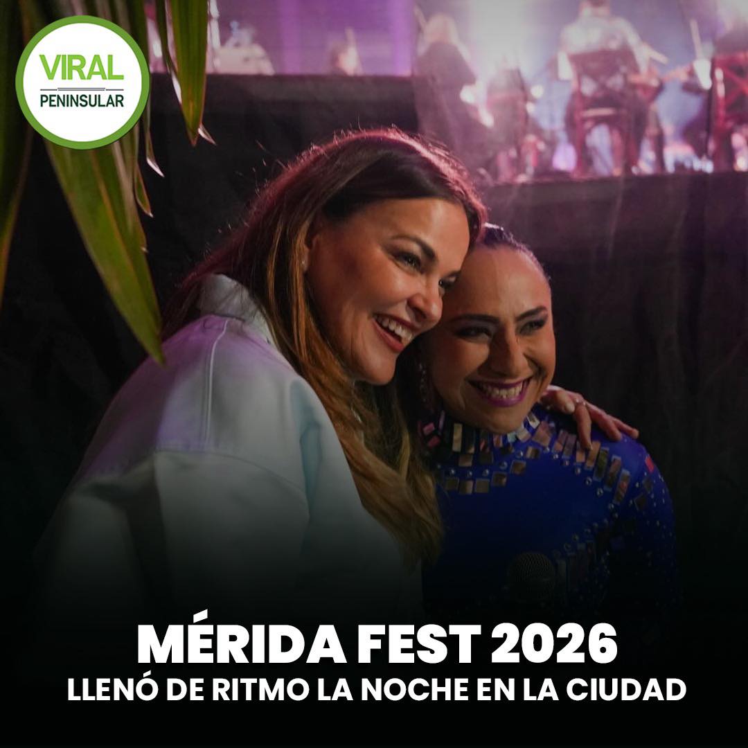 Mérida Fest 2026 llenó de ritmo la noche en la ciudad