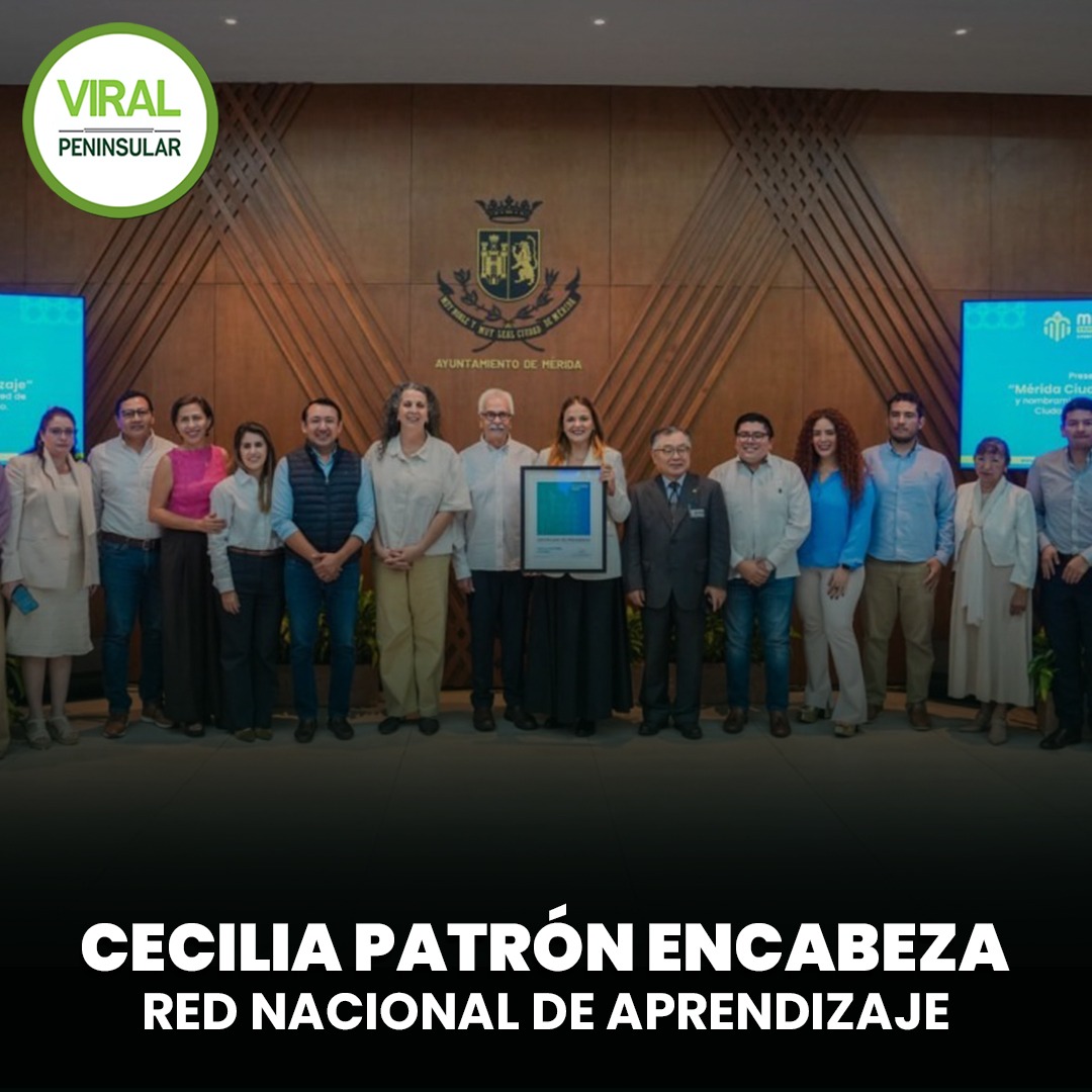 Cecilia Patrón encabeza red nacional de aprendizaje