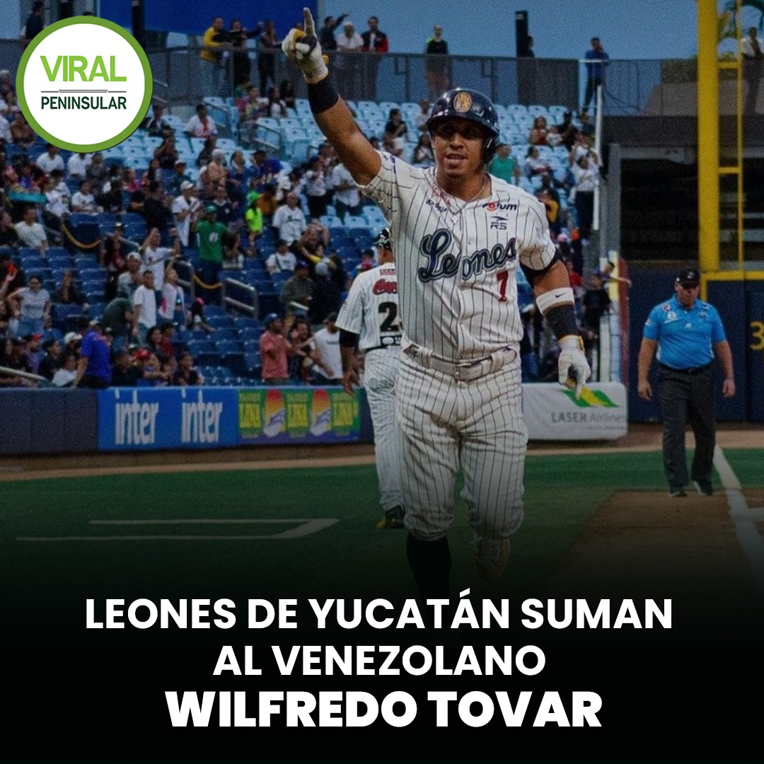 Leones de Yucatán suman al venezolano Wilfredo Tovar